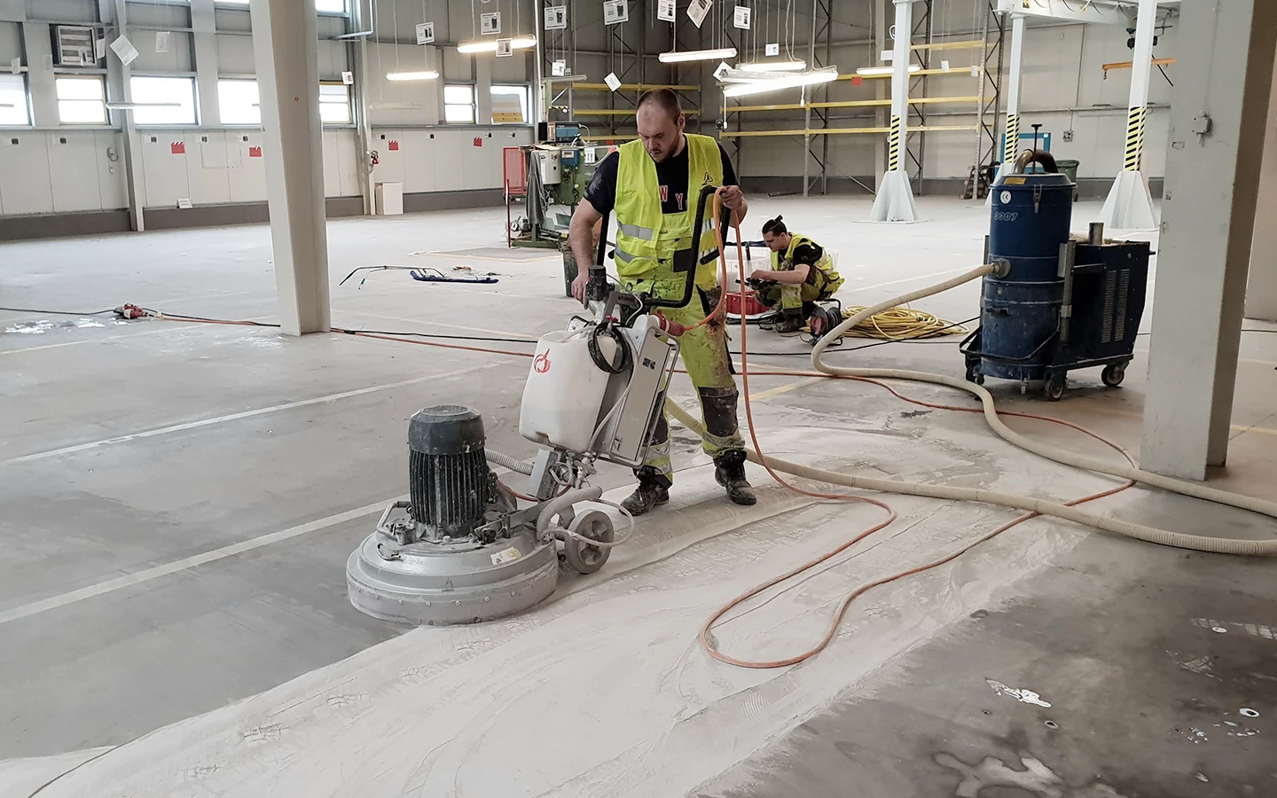 Doczyszczanie posadzek